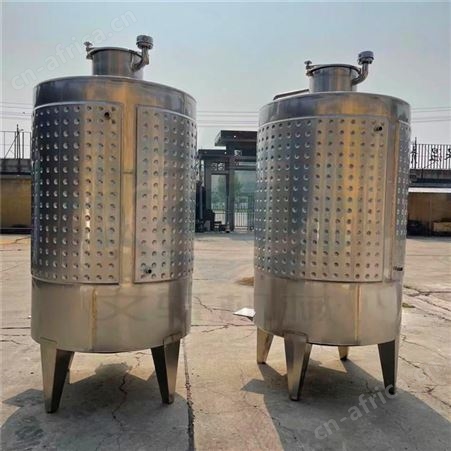 斜锥底双层发酵罐1t 3t 5t不锈钢酒罐 文轩白酒罐