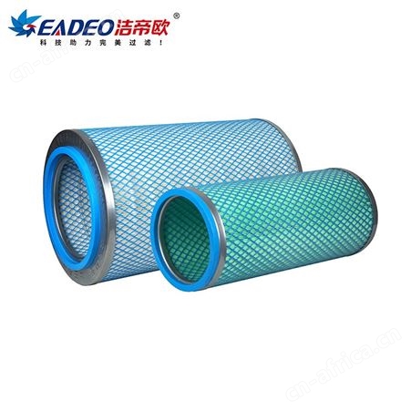 856潍柴装载机用新洁帝欧空气滤芯 K2640铁盖纸芯