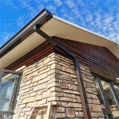 铝合金天沟雨水槽别墅屋檐彩铝排水槽阳光房K型下水槽