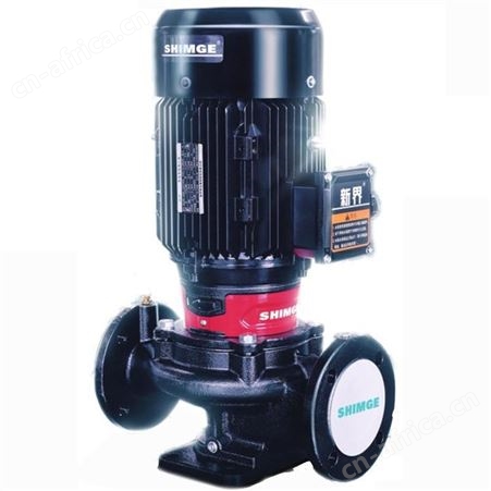 单级单吸离心泵 新界SGL100-250(I)G立式55kw大流量商用供水供暖管道循环泵