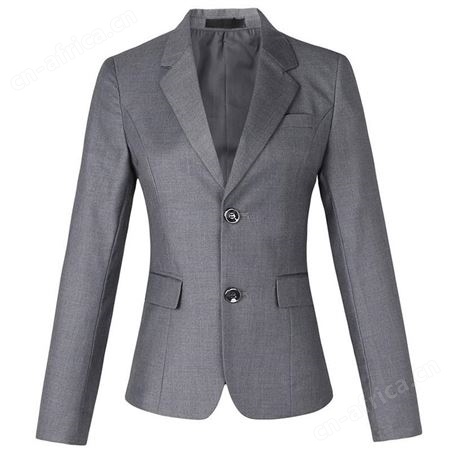 免烫西服套装定制 女士修身西装订做刺绣 银行工作服工装 男士商务休闲西服套装