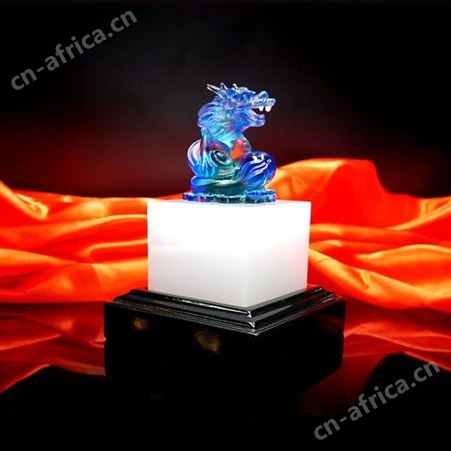 琉璃摆件订做 京工晶琉工艺礼品定做 商务会议纪念品厂家 琉璃制品来图定制
