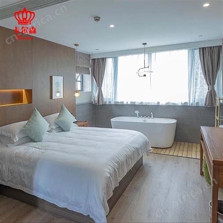 苏州卡尔森酒店定制宾馆家具公寓标间全套专用双人旅馆客房简约现代家具床直供