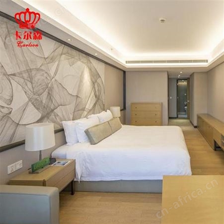 卡尔森苏州家具厂酒店式公寓家具标间全套宾馆客房软包出租屋旅馆民宿床定制
