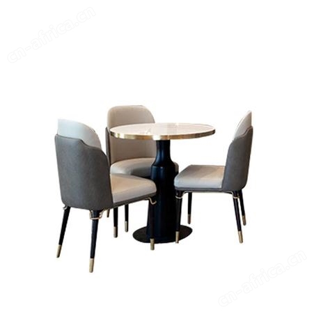 卡尔森苏州家具厂餐厅咖啡厅现代轻奢风北欧实木餐桌椅组合餐桌椅定制直供