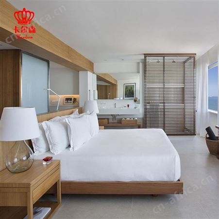 卡尔森苏州酒店家具生产厂家酒店宾馆公寓民宿样板房板式床专业定制全套家具批发定制