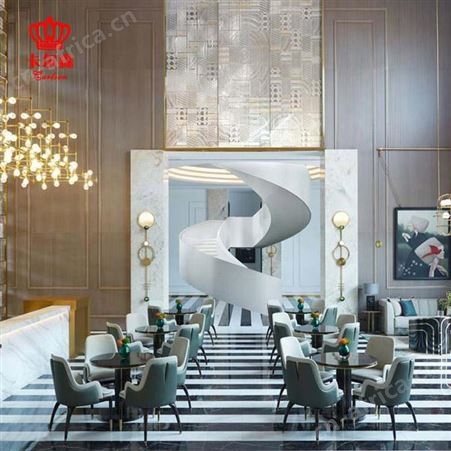 卡尔森苏州酒店家具生产厂家现代轻奢快捷酒店宾馆客房家具1.8米床全套工程家具定制直供