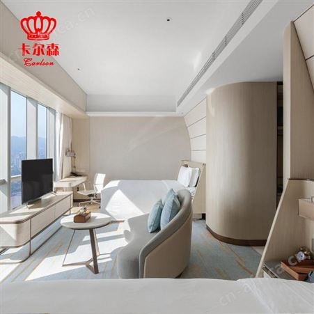 卡尔森苏州家具厂样板房商务酒店宾馆家具客房套房公寓标间全套板式家具批发定制