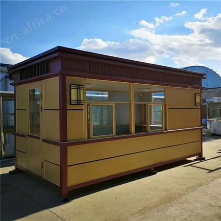 环卫道班房 环卫工人休息室优质活动房 移动岗亭价格 陕西仿古岗亭厂家 西安同创交通设施工程有限公司