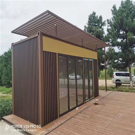 分类智能垃圾房 驿站生活垃圾投放点 成品环保垃圾收集站定制 智能分类可回收垃圾房 西安同创垃圾房生产厂家