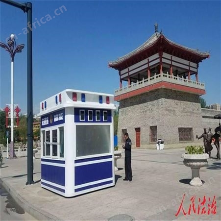 成品岗亭 同创成品岗亭订购 西安同创交通设施工程有限公司 厂家定制岗亭 西安同创岗亭直销