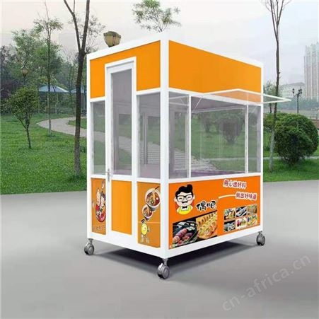 四轮快餐车 多功能小吃车 四轮电动快餐饮车 西安同创餐车