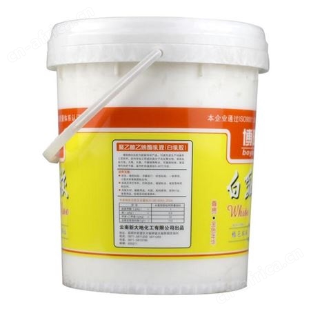 博阳牌聚乙酸乙烯酯乳液(白乳胶)19kg桶装云南昆明 高粘接力
