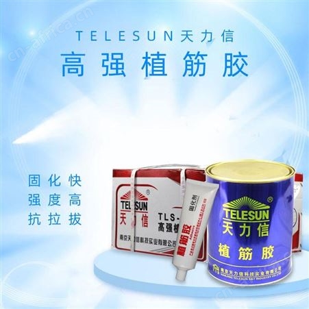 天力信植筋胶4kg4桶/件云南昆明锚固剂 钢筋胶 高铁地铁桥梁 钢筋加固