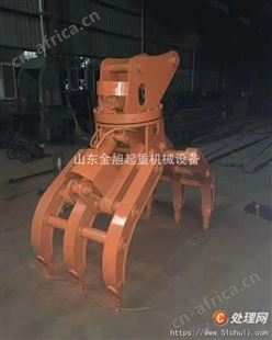 直销挖机专用机械,液压旋转2+3,3+4,梅花四抓,五抓,贝壳式抓斗(编号82118)