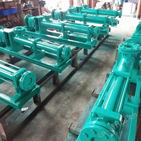 供应 G60-1转子容积泵 卧式污泥输送泵 河北G50-1单螺杆泵生产厂家