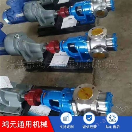 NYP高粘度泵 内啮合高粘度胶水泵 NYP-10不锈钢夹套泵 甘油油脂输送泵