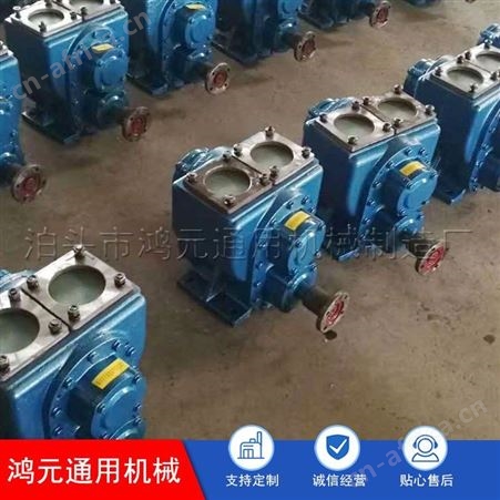 鸿元机械供应 100YHCB-100尼龙轮齿轮泵 铜轮汽油柴油用泵 100立方的大流量泵