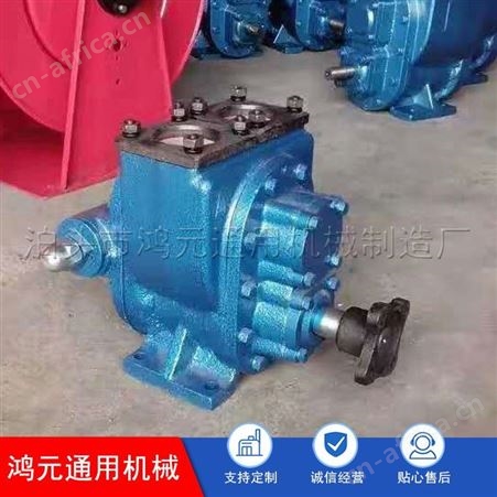 鸿元机械供应 100YHCB-100尼龙轮齿轮泵 铜轮汽油柴油用泵 100立方的大流量泵