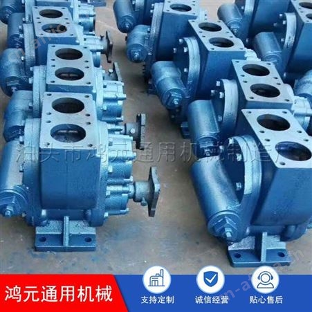 鸿元机械供应 100YHCB-100尼龙轮齿轮泵 铜轮汽油柴油用泵 100立方的大流量泵