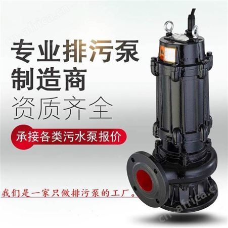 供应 350W2200-5-55 排污泵 上海江洋 潜水泵 切线无堵塞 搅匀污水泵