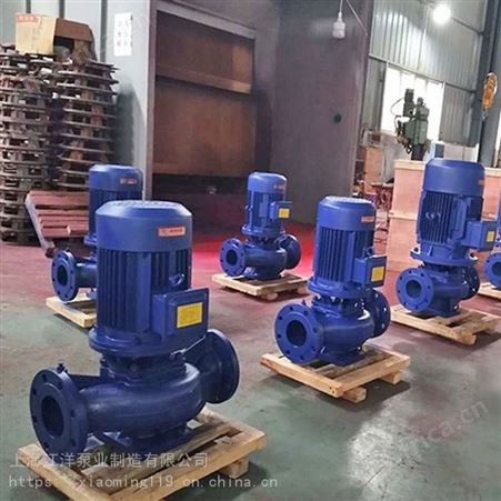 厂家供应商丘市 ISG500-500B-(75kw)城市排水管道泵安装 园林喷水消防增压管道泵