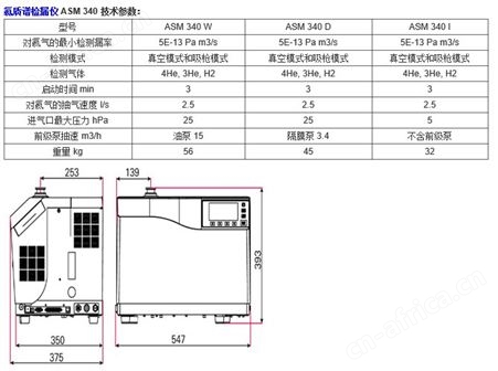 流量计检漏,上海伯东氦质谱检漏仪ASM340,漏率5E-13 Pa m3/s