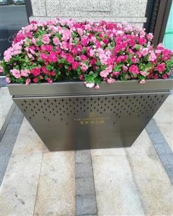 不锈钢拉丝花盆 成都不锈钢花盆电话