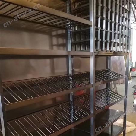 玫瑰金不锈钢双门酒柜 餐厅简约现代金属酒架 红酒柜佛山工厂定制