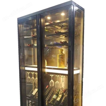 家用普通酒架 河源玫瑰金酒柜酒架