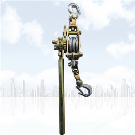 安齐电力生产日式多功能紧线器 电力拉紧器电力钢丝绳紧线器 防滑柄拉紧器