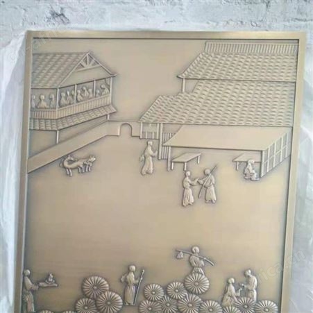 喷漆铝板浮雕挂件 售楼部展示厅铝板雕刻工艺品 铝雕挂件 装饰品