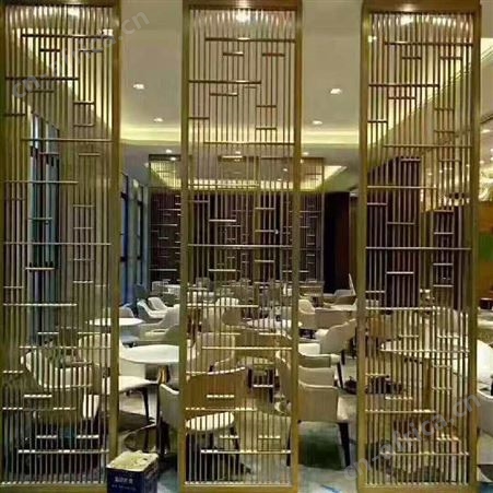简约不锈钢屏风 海口流行款不锈钢屏风定制