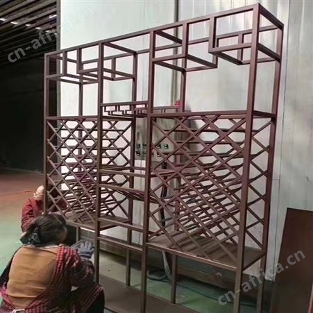 新中式不锈钢酒柜 兰州酒庄酒柜酒架报价单