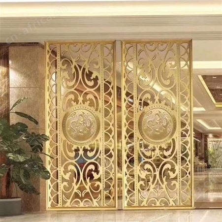 不锈钢花格 海口简约不锈钢屏风