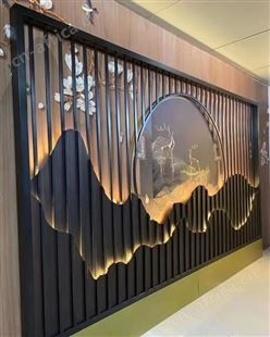 批发不锈钢屏风 海口古铜不锈钢屏风厂商