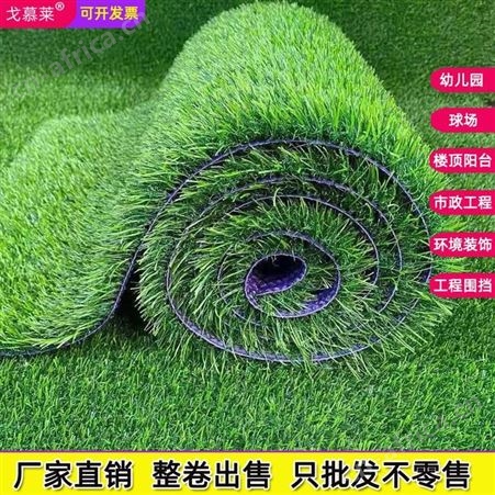 塑料草皮人造草坪 球场地面免填充假草皮 仿真草坪生产厂家批发 戈慕莱