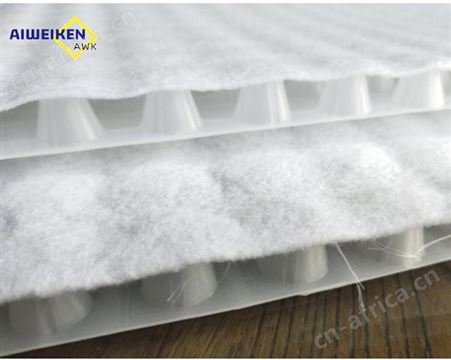 天津排水板厂家 车库顶板虹吸系统排水板 艾维肯塑料异形片