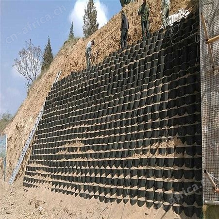 公路绿化土工格室 50-600蜂巢格室_防止水土流失