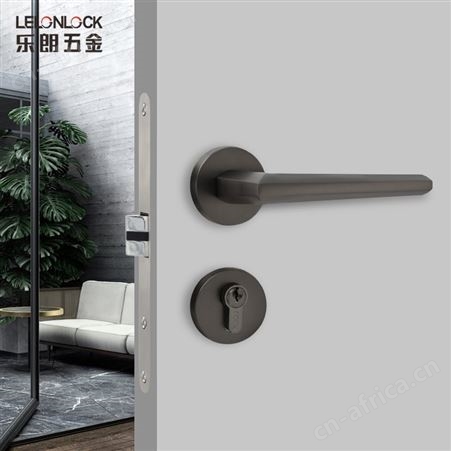 乐朗RML-36大量批发不锈钢房门锁体 5572大葫芦锁芯孔单舌锁体 卧室房门锁体