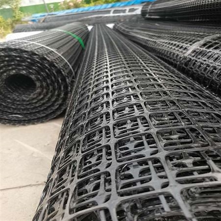 永基牌 公路加筋加固单向土工格栅 抗老化钢塑格栅 应用广泛