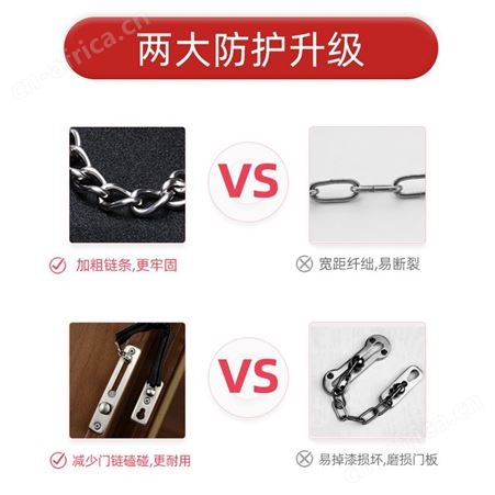 RDA-17 直销防盗链 酒店房门安全防盗链 不锈钢304防盗扣 工程配套小五金 304不锈钢防盗链