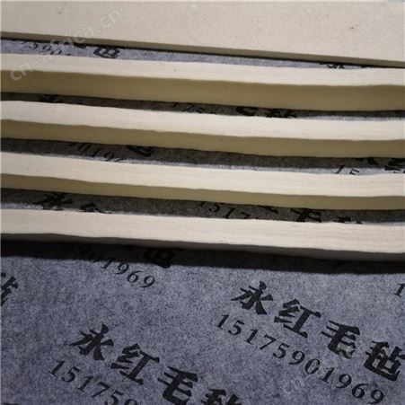 供应热压机毛毡缓冲垫 热压机缓冲羊毛毡垫  热压机羊毛毡毯子