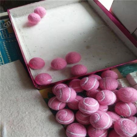 澳毛毛毡球 吸水吸潮毛毡干燥球 白色烘干毛毡球 蓬松衣物羊毛球