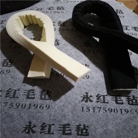 无缝羊毛毡输送带  热压机缓冲垫