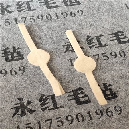 厂家定做擦玻璃吸水毛毡块 清洁毛毡块 黑板毛毡板擦 阻燃毛毡块