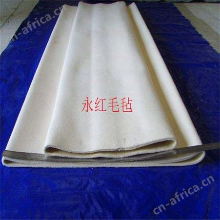 热压机缓冲垫毛毡  木板机用毛毡缓冲垫  板材热压机用毛毡缓冲垫 毛毡输送带