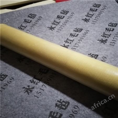 印花机毛毡套 滚筒印花机用高温呢毯带 进口高温羊毛毡