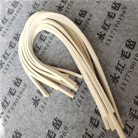 供应热压机毛毡缓冲垫 热压机缓冲羊毛毡垫  热压机羊毛毡毯子