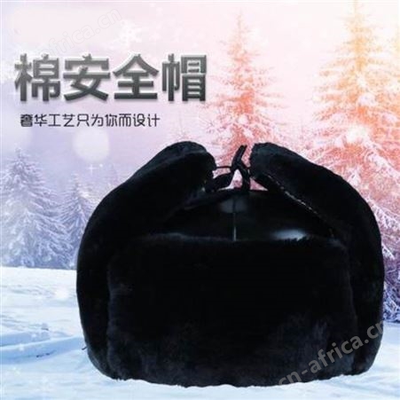 宏固电气HG-AQM保暖式加棉安全帽 冬季安全帽 工地施工棉帽